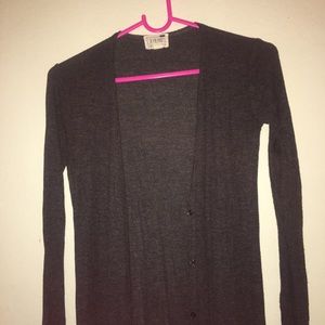 🌟LA HEARTS GRAY LONG LINE CARDIGAN SIZE M🛍